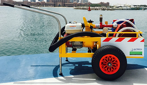 Instant response fire cart