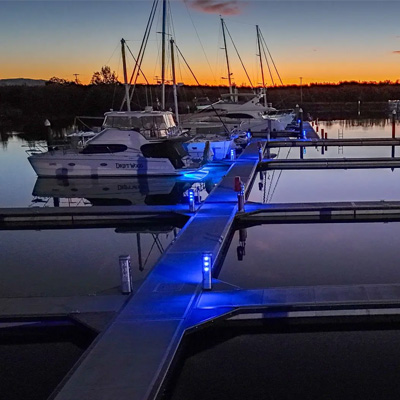 Light up your Marina