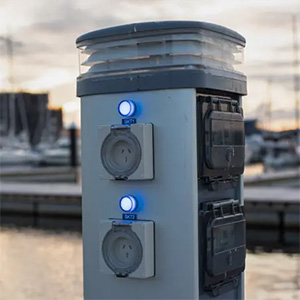 Powered pedestals